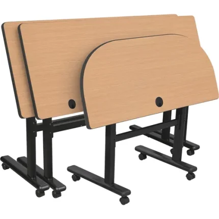 mooreco™ adjustable sit/stand flipper tables