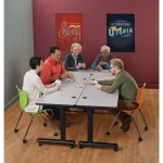 mooreco™ adjustable sit/stand flipper tables