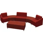 mooreco™ modular lounge seating loveseats