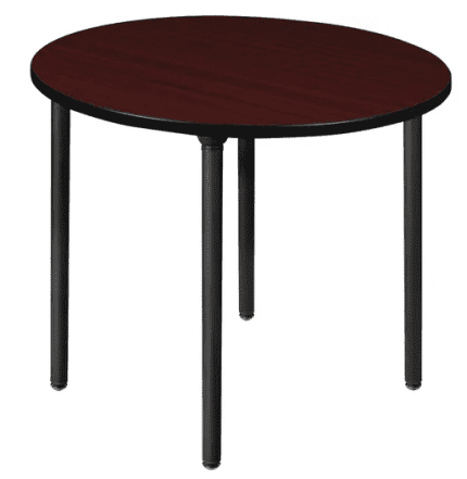 Regency Kee Round Folding Tables mahogany