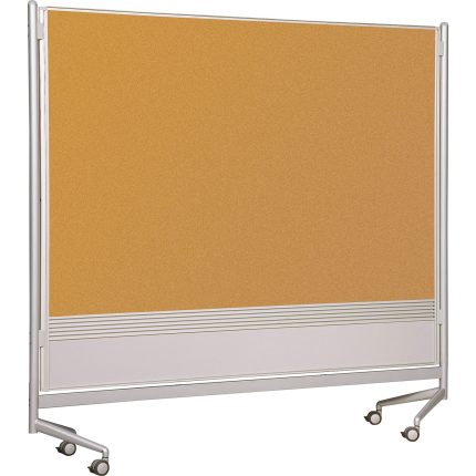 mooreco™ markerboard/corkboard mobile dividers