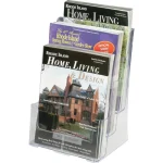 displays2go acrylic brochure/magazine holders