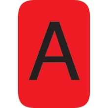 demco® alphabet labels