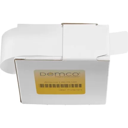 demco® clear glossy label protectors on rolls