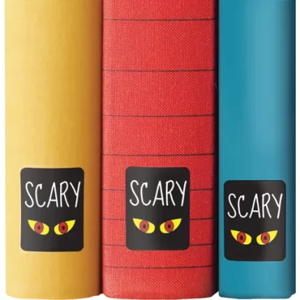 demco® genre subject classification labels scary