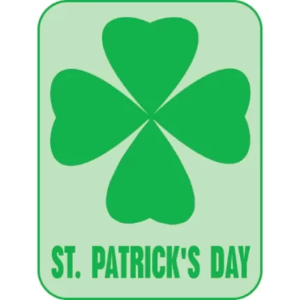 demco® holidays & seasons subject classification labels st. patrick's day