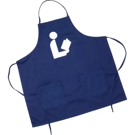 demco® library logo book repair apron