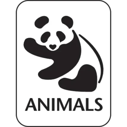 demco® paper preprinted classification spine labels animals