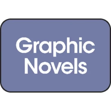 demco® short genre subject classification labels graphic novels