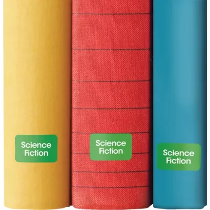 demco® short genre subject classification labels science fiction