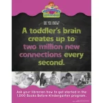 demco® upstart® 1,000 books before kindergarten mini poster set