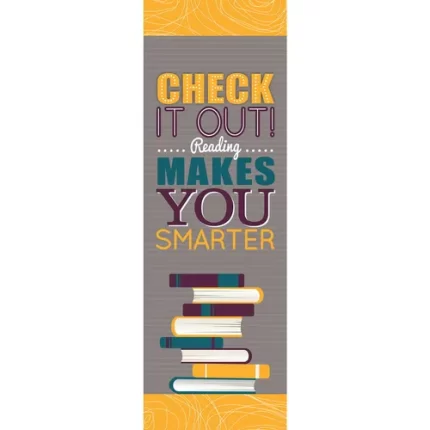demco® upstart® check it out bookmarks