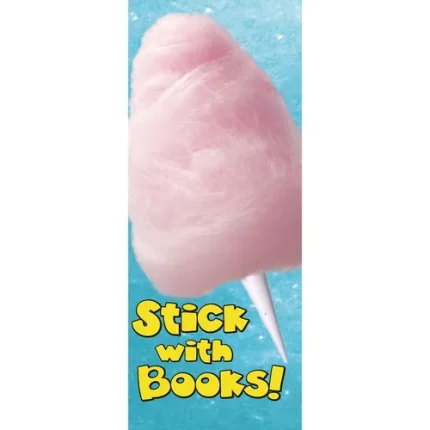 demco® upstart® cotton candy scratch and sniff bookmarks