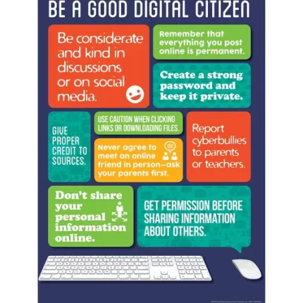 demco® upstart® digital citizen poster
