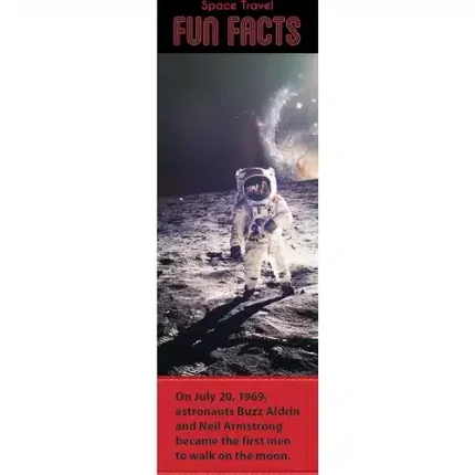 demco® upstart® fun facts space bookmarks