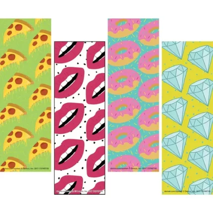 demco® upstart® hipster pattern bookmarks set 1