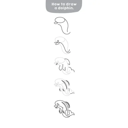 demco® upstart® how to: draw animals set 2 bookmarks