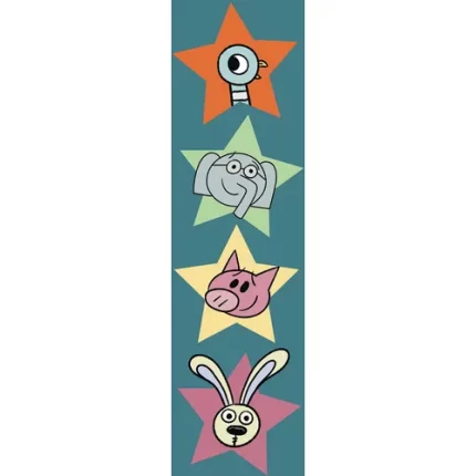 demco® upstart® mo willems characters in stars bookmarks