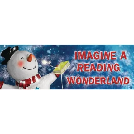demco® upstart® winter reading wonderland bookmarks