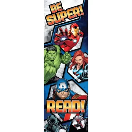 marvel™ be super read bookmarks