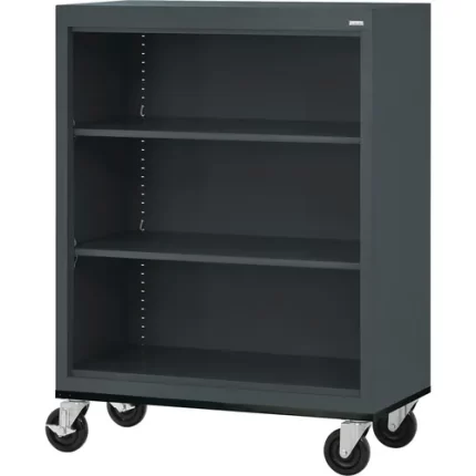 sandusky lee® heavy duty mobile bookcases