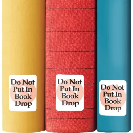 demco® circulation classification labels do not put in book drop