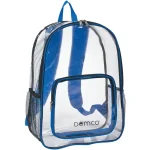 demco® clear pvc backpacks