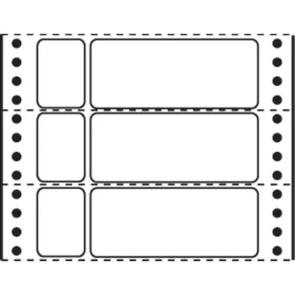 demco® /gaylord® continuous processing labels, style slb