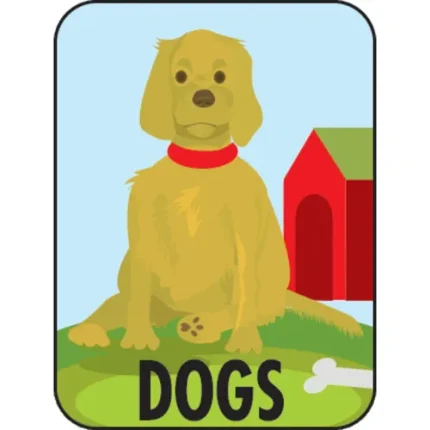 demco® genre subject classification labels dogs