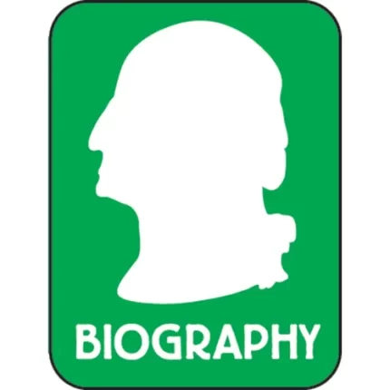 demco® modern genre subject classification labels biography (man)