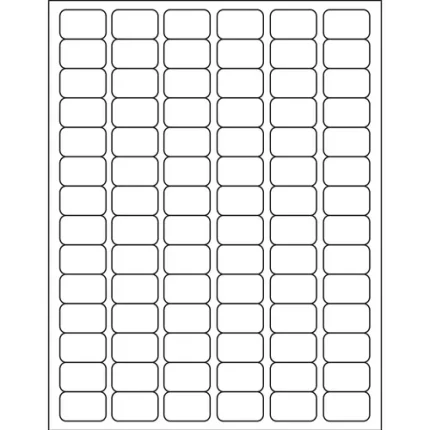 demco® processing spine labels 3/4" x 1 1/4"