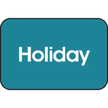 demco® short classification labels holiday