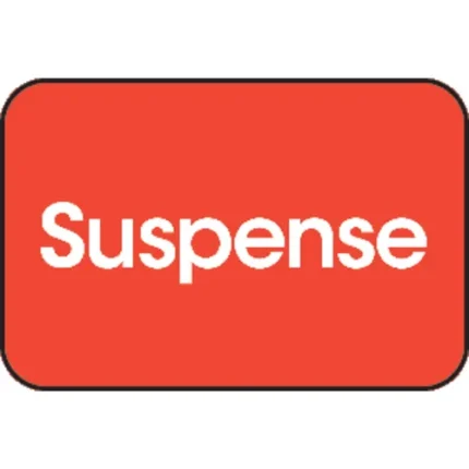 demco® short classification labels suspense