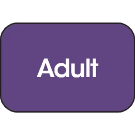 demco® short genre subject classification labels adult