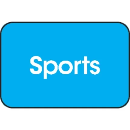 demco® short genre subject classification labels sports