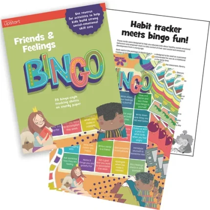 demco® upstart® friends & feelings bingo activity cards