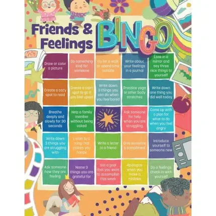 demco® upstart® friends & feelings bingo activity cards