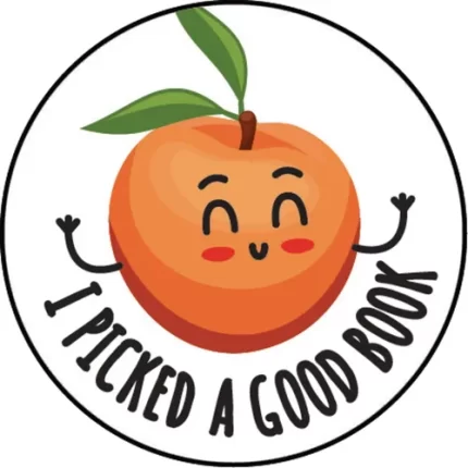 demco® upstart® peach scratch and sniff stickers