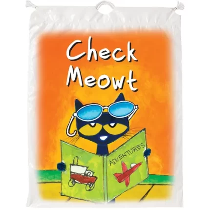 demco® upstart® pete the cat® book bags