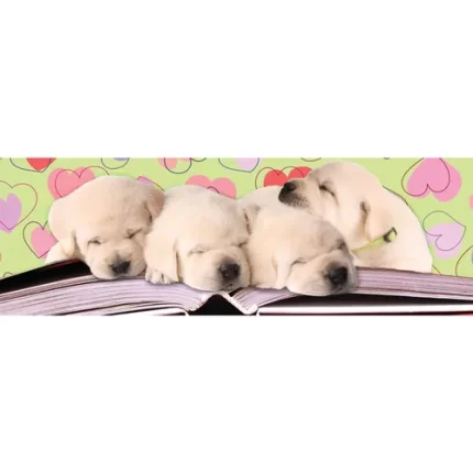demco® upstart® read puppies valentine's day bookmarks