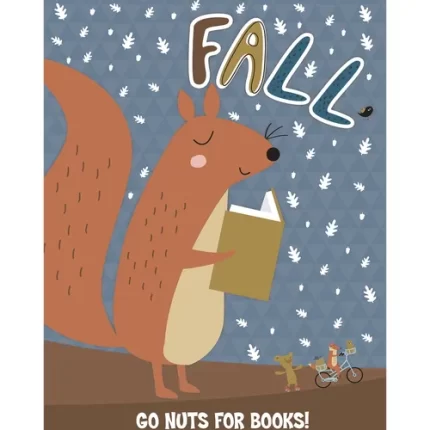 demco¬Æ upstart¬Æ woodland animal seasonal mini poster set
