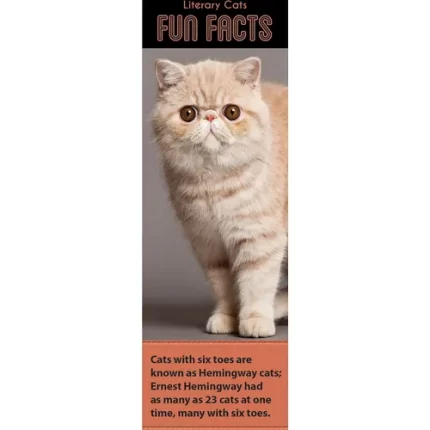 demco® upstart® fun facts cats bookmarks