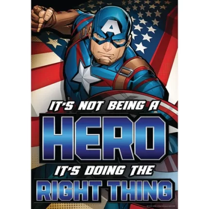 marvel™ it's not being a hero poster