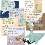 mo willems pigeon books and plush character