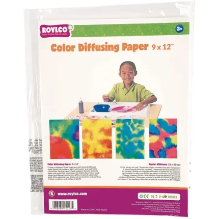 roylco® color diffusing paper pack