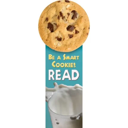 demco® upstart® be a smart cookie die cut bookmarks