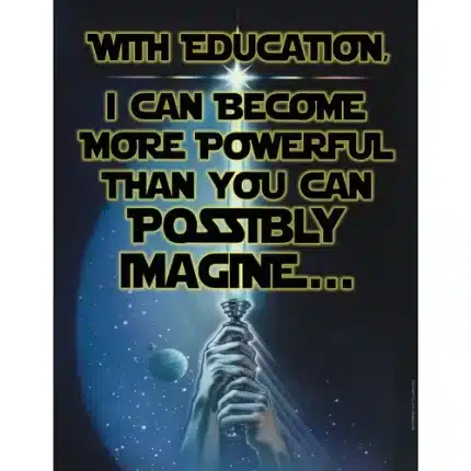 star wars™ power of education poster