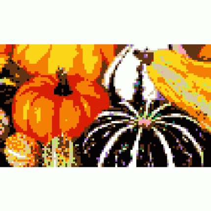 StickTogether® Fall Harvest Large Format Mosaic Sticker Puzzle Poster