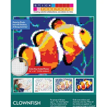 sticktogether® clownfish poster