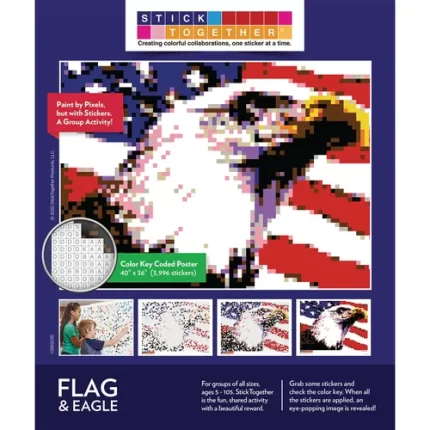 sticktogether® flag & eagle poster